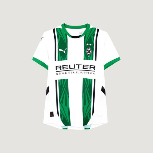 Borussia Mönchengladbach - Maillot Domicile 2425 - Blanc, Vert